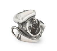 Trollbeads Collection d'hiver : sons d'harmonie et d'amour, taille unique, Argent sterling Or jaune, Pas de gemme