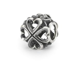 Trollbeads Collection d'hiver : sons d'harmonie et d'amour, taille unique, Argent sterling Or jaune, Pas de gemme