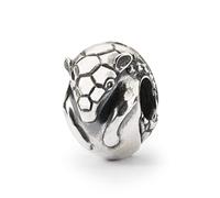 Trollbeads Collection surprise Armadillo Taches, taille unique, Verre Argent sterling, Pas de gemme