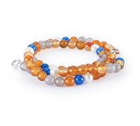 Trollbeads Collier en pierre précieuse, 42, Gemme, Perle