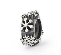 Trollbeads Flocons de neige Spacer, taille unique, Argent sterling, Pas de gemme