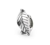 Trollbeads Fresh Beginnings TAGBE-00296 Breloque en forme de feuille argentée pour bracelet