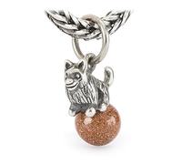 Trollbeads Pendent Donna TAGBE-00301, taille unique, Pierre précieuse, Pierre dorée.