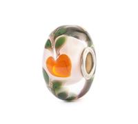Trollbeads Perle en verre aux fruits de pêche