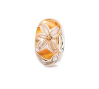 Trollbeads Perle en verre avec fleur, taille unique, Verre, Pas de gemme