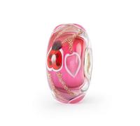 Trollbeads Perle en verre d'amour et de sécurité TGLBE-20368, taille unique, Verre, Pas de gemme
