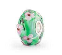 Trollbeads Perle en verre Motif jardin de roses enchantées TGLBE-20367, small, Verre, 0