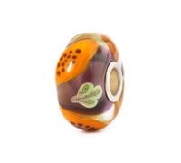 Trollbeads Perle en verre Papaye