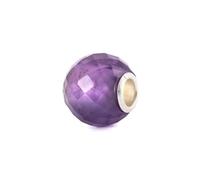 Trollbeads Perle ronde à facettes améthyste
