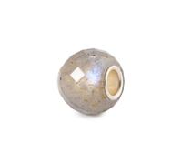 Trollbeads Perle ronde à facettes en labradorite