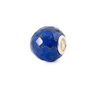 Trollbeads Perle ronde à facettes en lapis lazuli