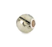 Trollbeads Perle ronde à facettes en prehnite
