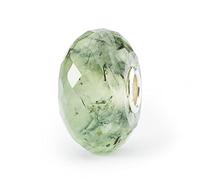 Trollbeads Quartz tourmaline Prehnite, taille unique, Pierre précieuse, Quartz