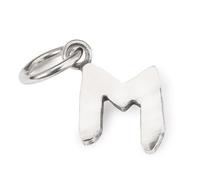 Trollbeads TAGBE-20296 Pendentif lettre pour bracelet, chaîne, porte-clés, idée cadeau, argent sterling, TAGBE-20270, taille unique, Argent sterling, Pas de gemme
