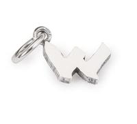 Trollbeads TAGBE-20296 Pendentif lettre pour bracelet, chaîne, porte-clés, idée cadeau, argent sterling, TAGBE-20270, taille unique, Argent sterling, Pas de gemme