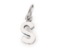 Trollbeads TAGBE-20296 Pendentif lettre pour bracelet, chaîne, porte-clés, idée cadeau, argent sterling, TAGBE-20270, taille unique, Argent sterling, Pas de gemme