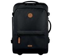 CABAIA Trolley noir pour femme et homme - Soft Suitcase 2 Wheels Essentials Trolley S Berlin 310704