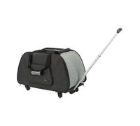 Trolley 34×43×67cm colore nero/grigio Trixie