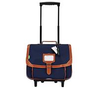 Cartable à roulettes Tann's Les Signatures Camille 38 cm Bleu Marine