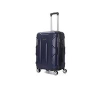 TROLLEY ADC - Valise Moyenne Soute 65x41x26 cm - Rigide, Légère 3 Kg - 65 litres - 4 Doubles Roues Silencieuses - Maniable, Pratique et Étanche - Collection Palace Superfly - Bleu Marine