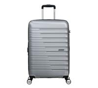 American Tourister Flashline - Spinner M, étui, 67 cm, 69/75 L, argenté (Sky Silver)