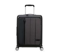 American Tourister Hello Cabin - Spinner S, Bagages à Main Extensibles, 55 cm, 39/45 L, Gris (Grey Melange)