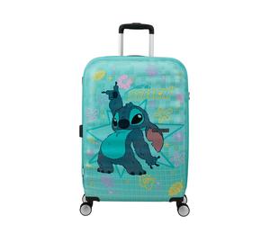 TROLLEY ATOURISTER Wavebreaker Disney Spinner 67/24 TSA STITCH FLOWER MED 418034