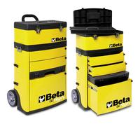 Trolley Beta C41H y Chariot porte-outils à deux modules superposables jaune