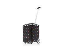 reisenthel carrycruiser Plus - Cabas à roulettes avec Compartiment Isotherme, Bretelle de Transport, Pochette intérieure en Filet Amovible, capacité 46l, en Motif Dot