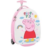 Safta Sac à dos à roulettes Peppa Pig Ice Cream 16'' Blanc/Rose