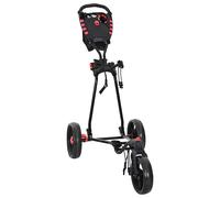 Vidaxl Trolley De Golf Noir 110 X 60 X 132 Cm Fer