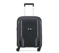 TROLLEY DELSEY Clavel Mr Trolley Slim 4 Roues Doubles 55Cm Noir Pic Noir 382146