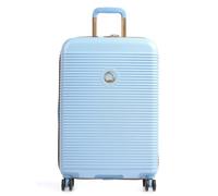 Trolley DELSEY Freestyle Trolley 4 Roues Double 66 CM Bleu Clair Med 003859