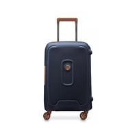TROLLEY DELSEY Moncey Mr Trolley 4 Roues Doubles 55Cm Bleu Encre Pic Bleu Inch
