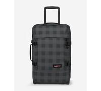 Eastpak Valise Tranverz S - Bagage de Voyage à Main avec Serrure TSA, Deux Compartiments et Sangles de Compression, capacité 42 L, 51 x 32.5 x 23 cm - Checker Grey