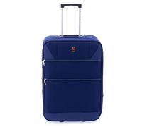 Trolley - GLADIATOR - 2100 - 61 cm - 2 roulettes - Soufflet d'extension bleu