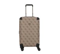 TROLLEY GUESS Berta 22 Trolley Cabin À 4 Roues LATTE LOGO/BROWN PIC Choix=P LA