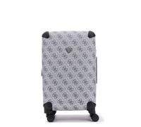 GUESS Valise 22 in 8-Wheeler Slate Logo Bleu Gris