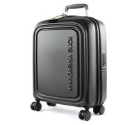 Mandarina Duck Valise cabine Logoduck+ 4 roues polycarbonate Noir 40x55x20 cm Unisexe