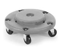 Trolley pour Poubelle Ronde AmerBox 691038 Gris 455x(H)165mm Hendi 3