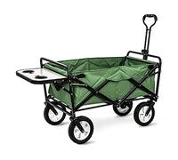 Trolley Trolleys Folding Garden Trolley Cart Heavy Duty Wagon for Outdoor Camping Picnic Fishing Multifunction Shopping Cart with Table Board Load:80Kg
