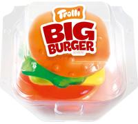 Trolli Big Burger de sucre mousse fruité et sucré et de gommes aux fruits 50g