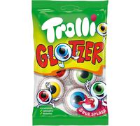 Trolli Glotzer 4 Bonbons fourrés au sucre mousseux et aux fruits 75g