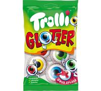Trolli Glotzer 4 Bonbons fourrés au sucre mousseux et aux fruits 75g