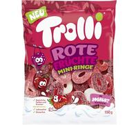 Trolli Mini anneaux fruits rouges 150 g