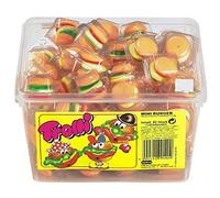 Trolli Mini Burger, gomme de fruits, 60 pièces