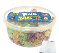 Trolli Sour Bizzl Mix Vegan (boîte de 1000 g) + usy Block