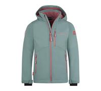 Trollkids - Balestrand Jacket - Veste imperméable enfant Glacier Green / Orchid - Taille de l'enfant 122 cm