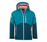 Trollkids - Balestrand Jacket - Veste imperméable enfant Harbor Blue / Madeira Blue / Peony Rose - Taille de l'enfant 110 cm