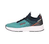 Trollkids - Balestrand Sneaker - Chaussures lifestyle enfant Dusty Turquoise / Dark Navy / Glow Orange - 32
